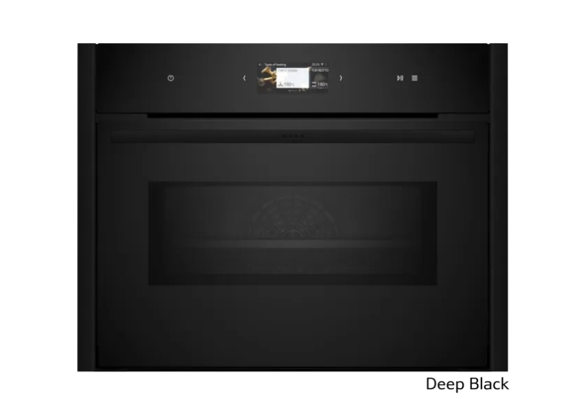 Kompaktovn med mikro 60 x 45 cm Flex Design - Neff N90 - Deep Black